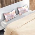 thumbnail image 7 of Satin Pillowcase Envelope Closure Pillow Cover Wrinkle-Resistant & Vibrant Print Pastel Colors Happy Pumpkin, 7 of 7