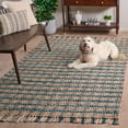 thumbnail image 3 of Safavieh Cape Cod Ronni Distressed Area Rug, Turquoise/Natural, 8' x 10', 3 of 11