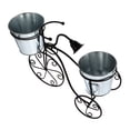thumbnail image 2 of 1pc hierro arte bicicleta planta soporte exquisito maceta maceta forma de planta plantas, 2 of 6