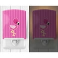 thumbnail image 2 of Caroline's Treasures BB8766CNL Flamingo #2 Ceramic Night Light, 6x4x3", multicolor, 2 of 2