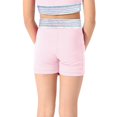 thumbnail image 5 of SILVERCELL Little Girls Summer Athletic Dance Shorts Quick Dry Sports Training Shorts Legggings, 2-Pack, 4-9 Years, 5 of 7