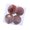 Burgundy, variant on YIEMEEN 1 Pack Flocking Ball Ornaments Seasonal Party Supplies For Indoor Decorations