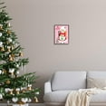 thumbnail image 3 of Be Merry Grandma Christmas Cookies Cats Perched Holiday Graphic Art Framed Art Print Wall Art, 3 of 5