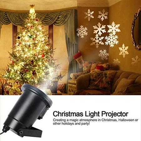 gemtune christmas light projector led with moving white snowflakes indoor and outdoor waterproof ceiling projection - Moving Outdoor Christmas Decorations gemtune christmas light projector led with moving white snowflakes indoor and outdoor waterproof ceiling projection - Moving Outdoor Christmas Decorations