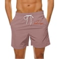 thumbnail image 1 of Mens Casual Pantalones Cortos en Forma de Corazón Impreso Cordón Bolsillo Playa, Poliéster Spandex para Primavera Verano Al Aire Libre Y Diario, 1 of 8