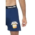 thumbnail image 3 of Lazy-Me Mens Funny Novelty Boxer Shorts, Navy, Honey, Honey Navy, Size: M, Lazy Me, 3 of 4