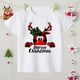 thumbnail image 3 of Camiseta con estampado de ciervos de Feliz Navidad para niños, ropa de fiesta navideña para niños y niñas, camiseta de vacaciones para niños, camiseta de manga corta para niños, 3 of 5