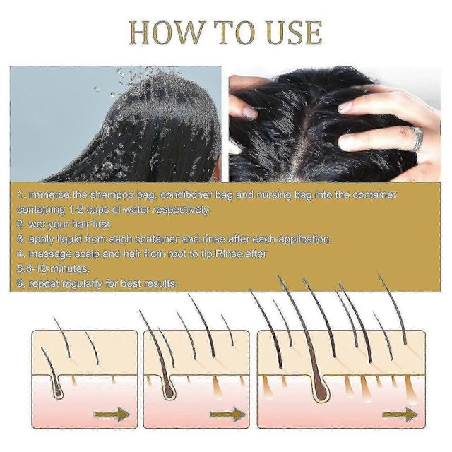 New- Ginger Shampoo Deep Cleansing, Antipruritic, Repairing, Protecting, Moisturizing, Strong, Anti-bre