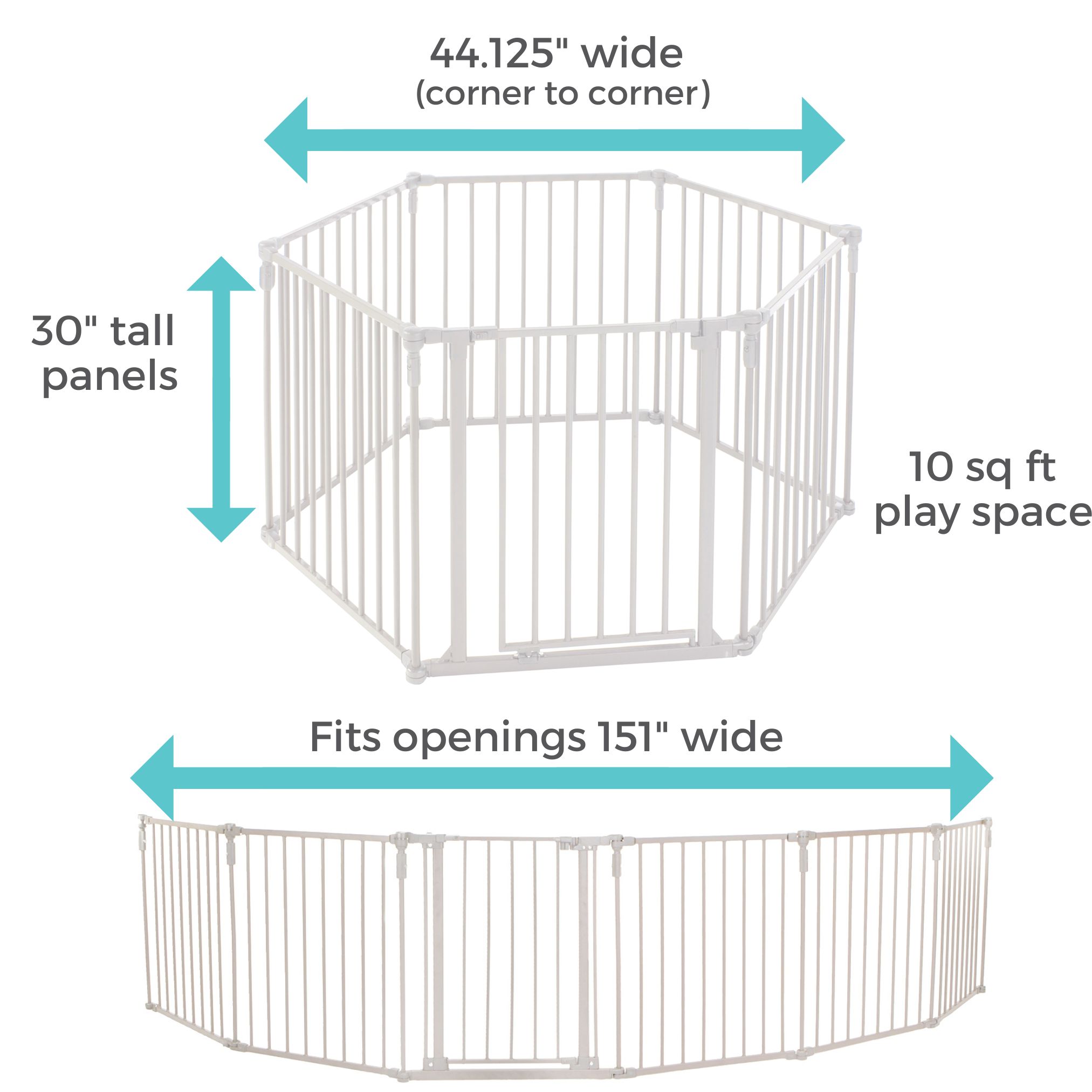 Toddleroo by North States 3-in-1 Superyard Play Yard photo 7