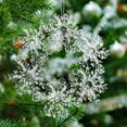 thumbnail image 4 of Lwlmwt Acrylic Deer Ornament Transparent Christmas Tree Reindeer Snowflake Decorative Hanging Piece Winter Indoor Decor Suitable for Christmas Tree Decorations Home Decor Party Supplies, 4 of 7