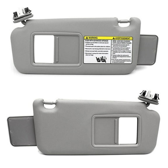 Sun Visor Assembly for Toyota RAV4 2006-2013, Left Driver Right Passenger Side SunVisor Without Light Replaces OEM 74320-42501-B2 74310-42451-B2-2Left right