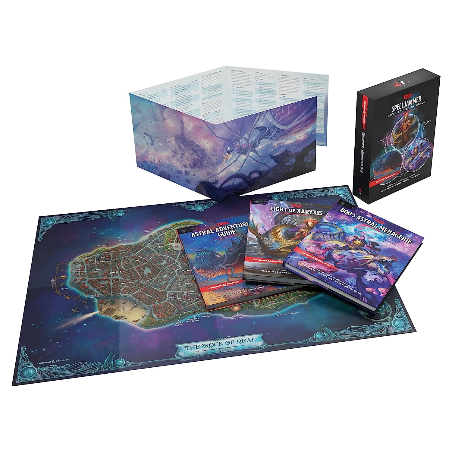 A Spelljammer: Adventures in Space (D&d Campaign Collection - Adventure, Setting, Monster Book, Map, (Hardcover)