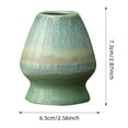thumbnail image 2 of Ceramic Chasen Stand Matcha Whisk Holder Traditional Japanese Tea Set Accessory, Bamboo Whisk Rest for Matcha Tea Preparation and Tea Tasting Ceremony Tools, 2 of 4