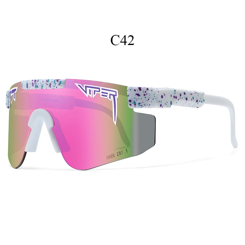 Cycling Polarized Glasses UV400 for Men Women Pit-Viper Sunglasses 