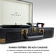 thumbnail image 4 of Tocadiscos Vinilo Vintage Akane Bluetooth Estéreo Tornamesa 3 Velocidades, 4 of 10