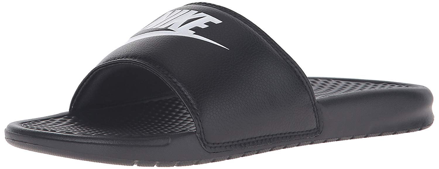 Nike Men's Benassi Solarsoft Slide Athletic Sandal (Black/Blakc/Black ...