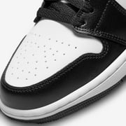 Air Jordan 1 Low Womens Shoes Color: White/White/Black Size: W 7.5 / M 6
