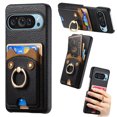 thumbnail image 1 of Case for FOXDOCK Google Pixel 9 Pro XL , Leather, Bear Ring, Card Holder, 1 of 4