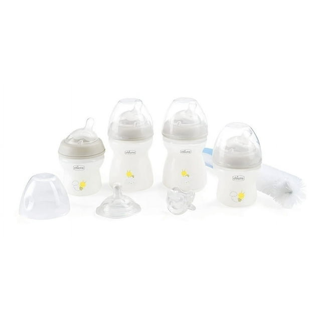 Set Biberones Anticólicos Chicco Naturalfeeling Chupon 0m+ Blanco