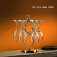 thumbnail image 6 of Clearance Under $20 Countertop Wine Glass Holder Wine Glass Holder With 6 Hooks Countertop Freestanding Stemware Drying Rack Tabletop Glasses Display Stand, 6 of 7