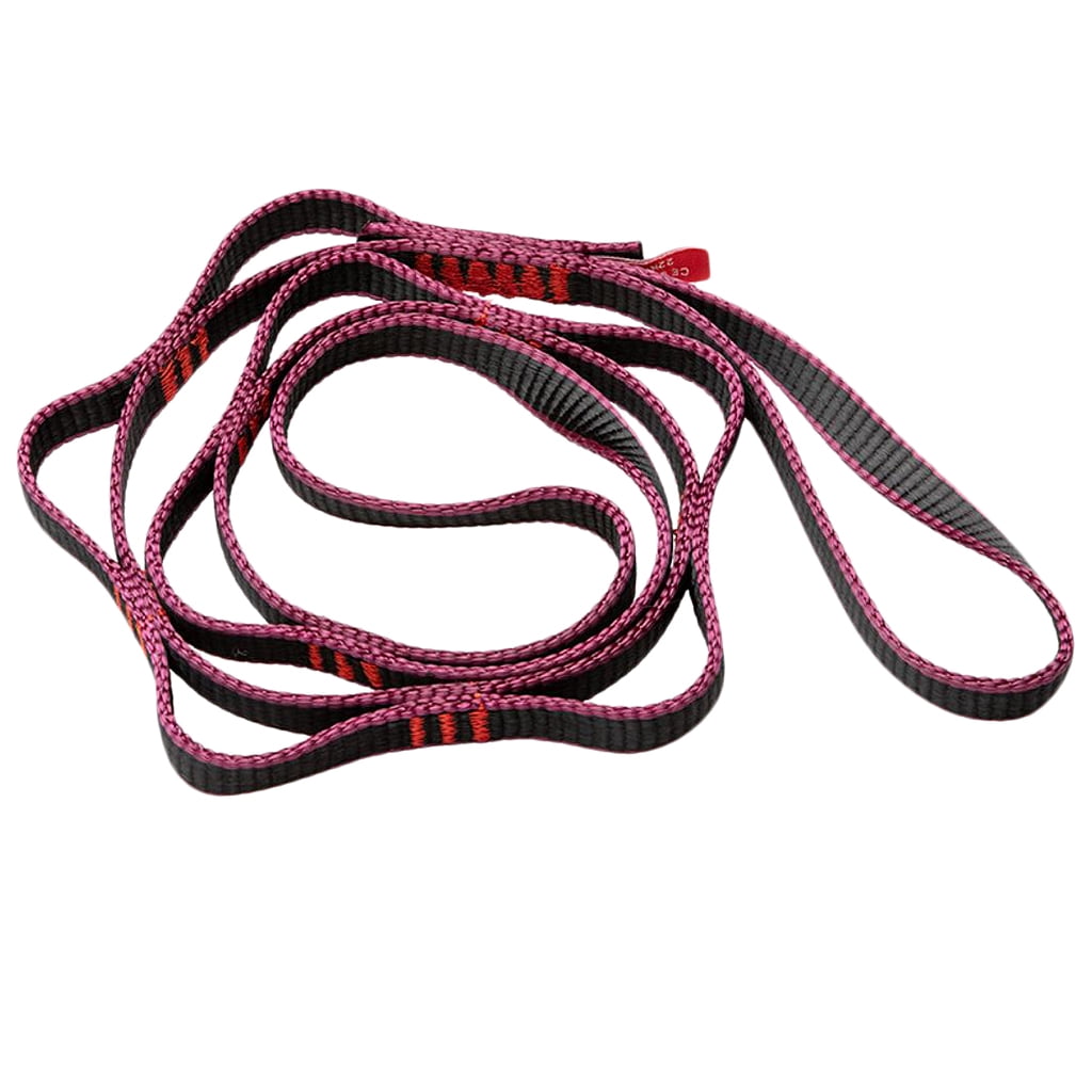 Outdoor Rock Climbing Downhill Safety Sling Webbing Loop Daisy Chain Rope 22KN 