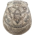 thumbnail image 2 of Ebros Norse Viking Skull Figurine 7 Inch Length Skeleton Head Decor, 2 of 9