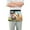 Cartoon Dog and Cat, variant on Unicorn on Snow Server Apron with 3 Pockets Waterproof Waitress Waist Short Apron for Man Woman 12 Inches