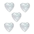 thumbnail image 1 of 5 bolas de adorno rellenables en forma de corazón, bolas artesanales DIY, bolas colgantes de Navidad para fiesta de , decoración de regalos del , S S, 1 of 8