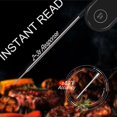 thumbnail image 6 of DIGITEN Baking Thermometer for Candy Outdoor BBQ Thermometer Indoor Kitchen Thermometer Meat Thermometer for Grilling Waterproof Instant Read Thermometer, 6 of 8