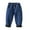 Blue-5, variant on Girls Winter Jeans Toddler Baby Fleece Lined Pants Thicken Elastic Waist Cute Printed Casual Jean Trousers, Blue, 5 Years