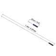 thumbnail image 2 of Unique Bargains 1.4M/4.6ft Telescopic Handheld Flagpoles,2Set Pointer Stick w Sponge Handle Blue, 2 of 8