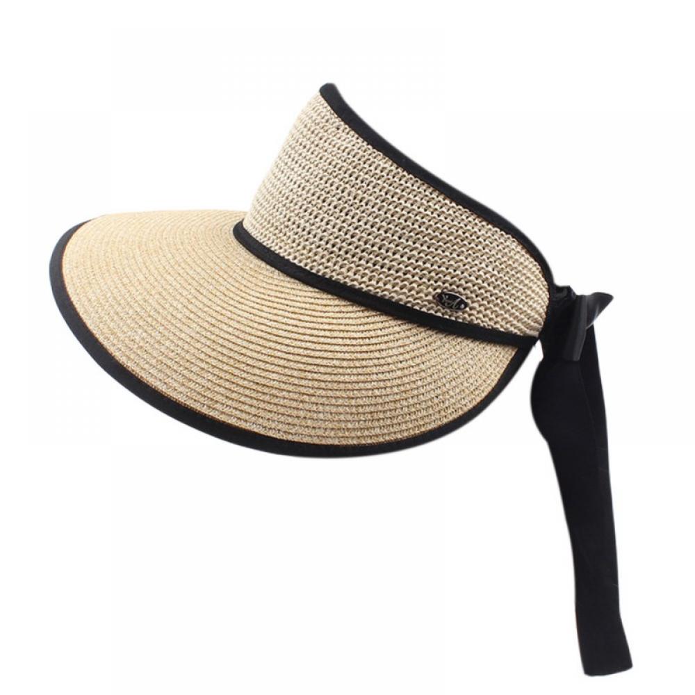 Straw hat with no top Clearance