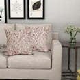 thumbnail image 6 of Burgundy Red Fern Leaves Pillow Covers 16X16 Inch Plant Leaf Floral Pine Decorative Pillow Cases Vintage Botanical Spring Summer Throw Pillows Set of 2 Home Decor for Sofa Couch Porch Outdoor, 6 of 6