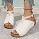 thumbnail image 1 of WILLBEST Sandalias De Tacón Cuadrado Con Punta Abierta Para Mujer, Zapatos De Playa Cómodos, Informales, De Verano, 1 of 9