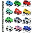 thumbnail image 4 of Godderr 6 PCS Mini Kids Alloy Toy Vehicles Friction Powered Toy Cars,Toddler Toy Cars Boys (Color Random)1.378x0.87x0.83inch, 4 of 6