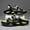 Dark Green color, variant on Stylish Men's Summer Slides - Ultra-Comfortable, Thick Sole Sandals with Breathable EVA Material for Indoor and Outdoor Activities, Perfect for Beach, Pool, and Water Park Fun