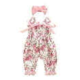 thumbnail image 2 of ATOGUTA Girls' Jumpsuits & Rompers Halters Floral Print Jumpsuit 3-18 Months, 2 of 5