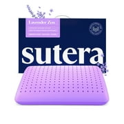 Sutera Lavender Zen Pillow Adaptive Memory Foam Pillow, Ventilated Cooling Comfort Infused - Lavender Essential Oil Scent for Relaxation…