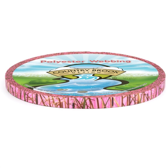 Country Brook Design® Pink Waterfowl Camo Lite Tape (1/2 Inch, 10 Yards)