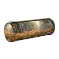thumbnail image 1 of Disketp Butterflies In Flower Field Estuche Organizador de Lápices de Cuero, Estuche de Oficina con Cremallera para Bolígrafo y Lápiz, 1 of 6