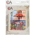thumbnail image 2 of Collection D'Art Stamped Needlepoint Kit, 20cm x 25cm, Summer Cafe, 2 of 2