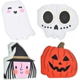 thumbnail image 1 of Halloween Paper Napkins Ghost Witch Skull Pumpkin 80Pcs Classic Pattern Disposable Party Tissue Cocktail Napkins Tableware Decoration Halloween Party Supplies, 1 of 6