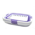 thumbnail image 2 of SAMMART 41L (10.8 gallon)Set of 2 Collapsible 3 Handled Plastic Laundry Basket-Foldable Pop Up Storage Container/Organizer-Space Saving Hamper/Basket, 2 of 8