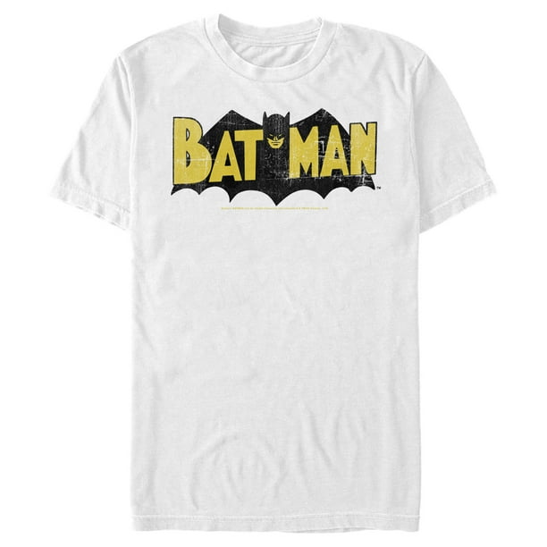 Batman Men's Batman Logo Vintage TShirt
