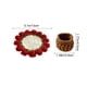 thumbnail image 3 of Handmade Yarn Crochet Rose Mat And Knitted Storage Small Flower Basket Insulation Pad Desktop Ornament Crochet Holiday Gift, 3 of 6