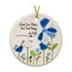 thumbnail image 2 of Colgante Acrílico Decorativo con Forma de Árbol y Flor Azul, 2 of 5