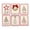 Light green, variant on Green Merry Christmas DIY Card Making Kit, Cross Stitch Embroidery Holiday Cards By Hand, Colorful Tree Pattern Stitching Craft Set, Beginner Christmas Project Gift