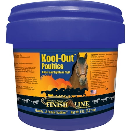 UPC: 0715401050041 | Finish Line Kool-Out Poultice Horse Supplement  5 lb