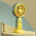 thumbnail image 2 of ICQOVD Portable Fan Usb Rechargeable Handheld Mini Fan Compact Lightweight Portable Fan for Students Travel Outdoor, 2 of 7