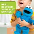 thumbnail image 4 of Juguete de peluche Sesame Street Feed Me Cookie Monster, 33 cm, niños de 18 m o más, 4 of 6